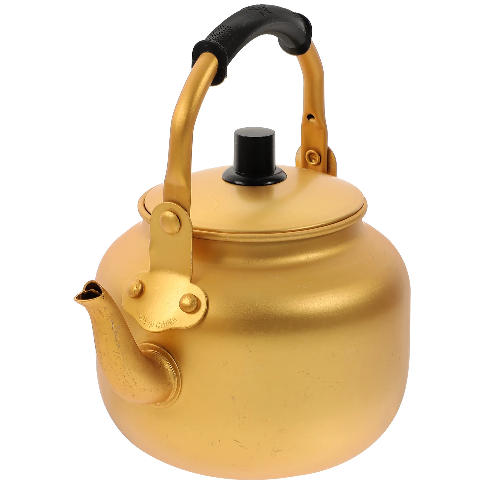Retro Kettle Handle Stovetop Aluminum Alloy Water Kettles Handheld Daily Use Coffee Home Accessories Household