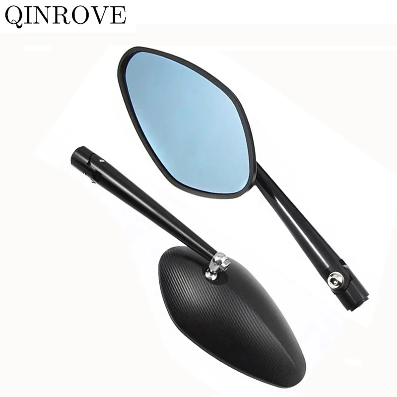 

Blue Glass Motorcycle Rearview Mirror 8 10mm Side Mirror Universal For Honda NC750X CBF 600S 954 CB400X Shadow VT750 11000 CB900
