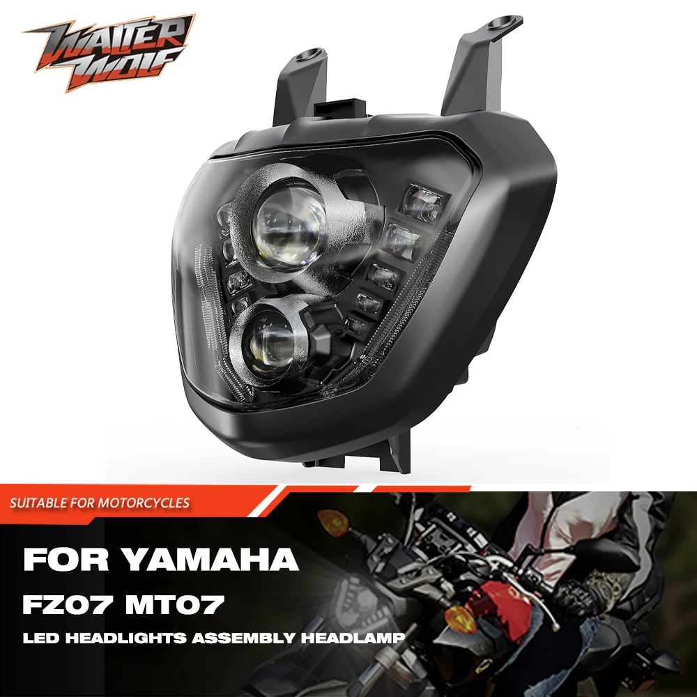 

Headlamp LED Motorcycle Light Assembly For YAMAHA MT FZ 07 MT-07 FZ-07 2014 2016 2017 Lighting Headlights Head Lamp MT07 FZ07