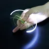 Multifunctional Decompression Finger Rotate Luminous Gyro Pens Toy Fidgets Spinner LED Light Ballpoint Pen Metal Gyro Pen Gift 2