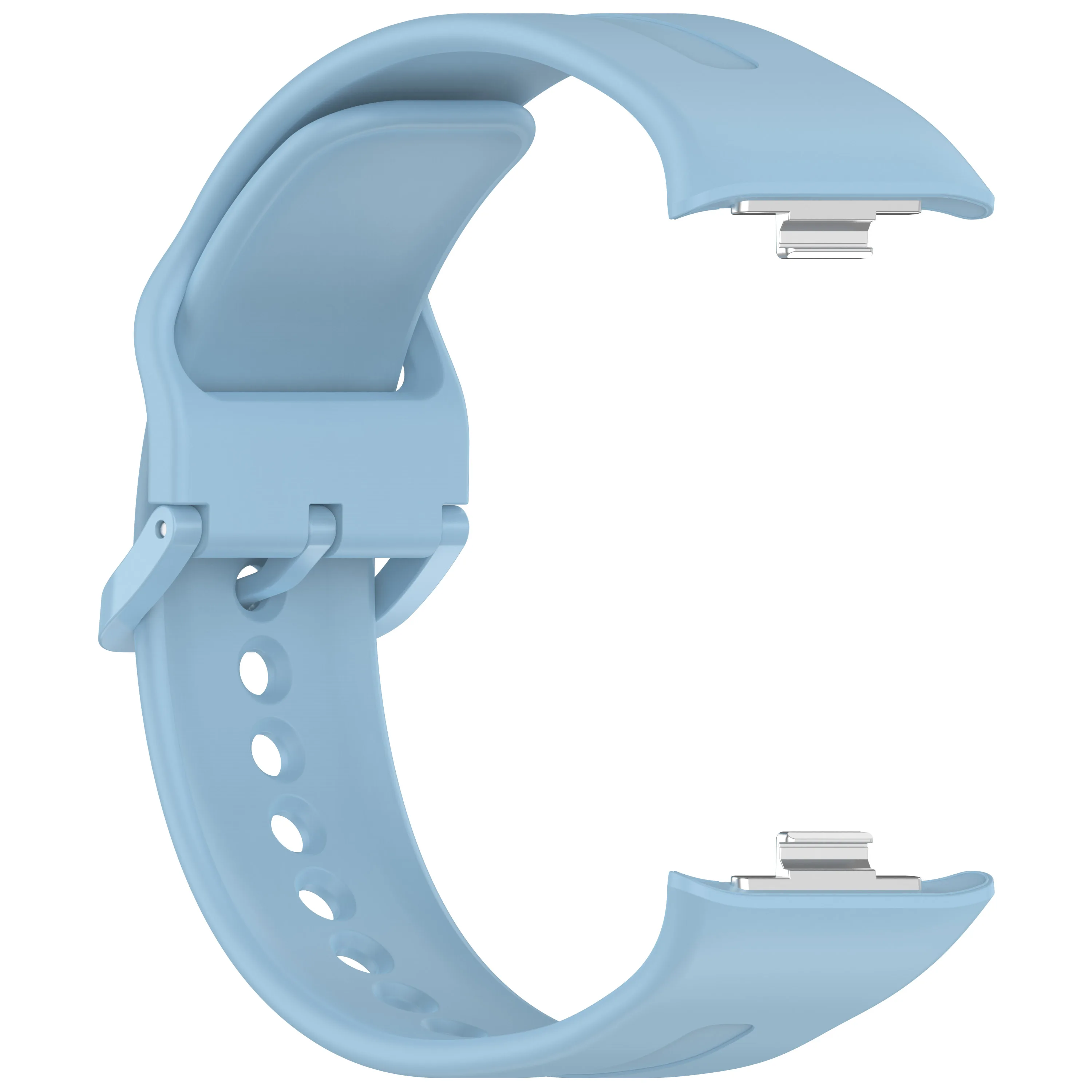 Silicone Watchband with Matching Buckle - High-Quality Durable and Soft Wristband