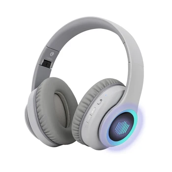 Fone Ouvido Bluetooth sem Fio, Fone de Ouvido Bluetooth, Fone, Wireless Bluetooth Headset, Fone Gamer, Fone Bluthooth, RGB