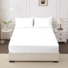 Kuup High Quality Fitted Sheet 90/180/150x200 Cm Mattress Cover Elastic Band Bed Sheet Queen King Size No Pillowcases Included 1