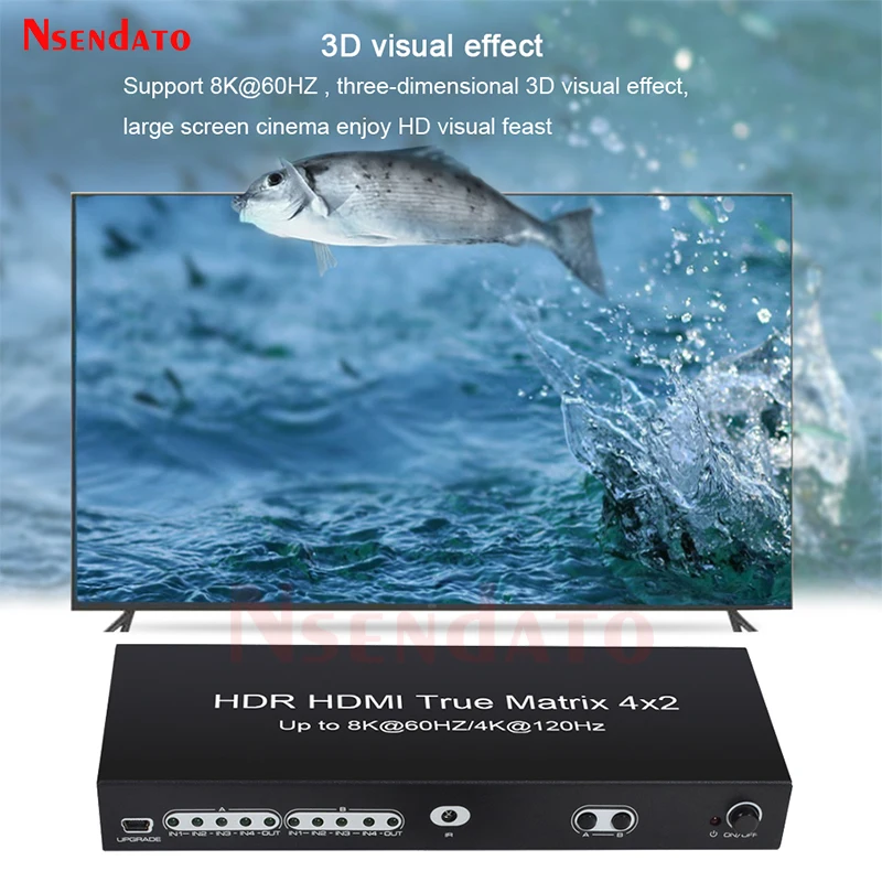 【新品未使用品】HDR HDMI True Matrix 4x2 新品未使用品】HDR HDMI True Matrix 4x2