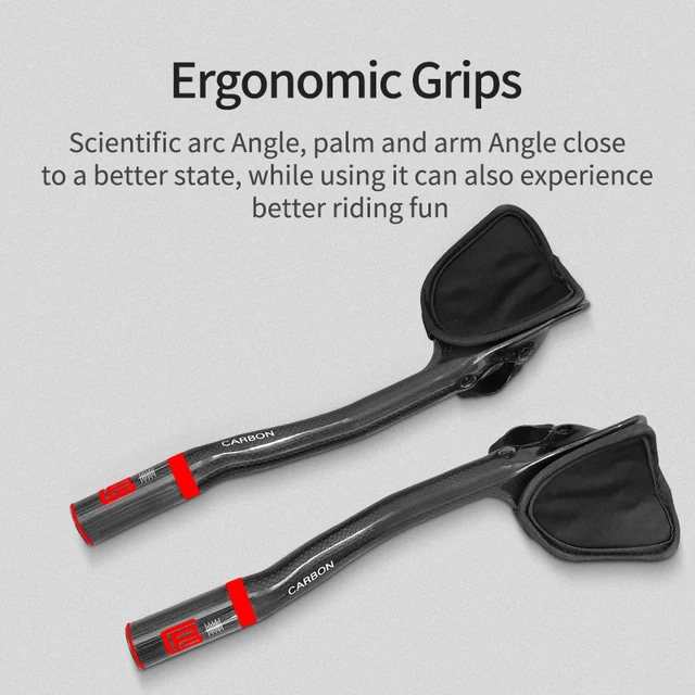 Aero Bar, TT Handlebar Road Bike Mountain Bike Triathlon Aero Rest Handlebar Clip On Tri Bar, Rest Handlebar For Aluminum Alloy Bike, Armrest Aerobar