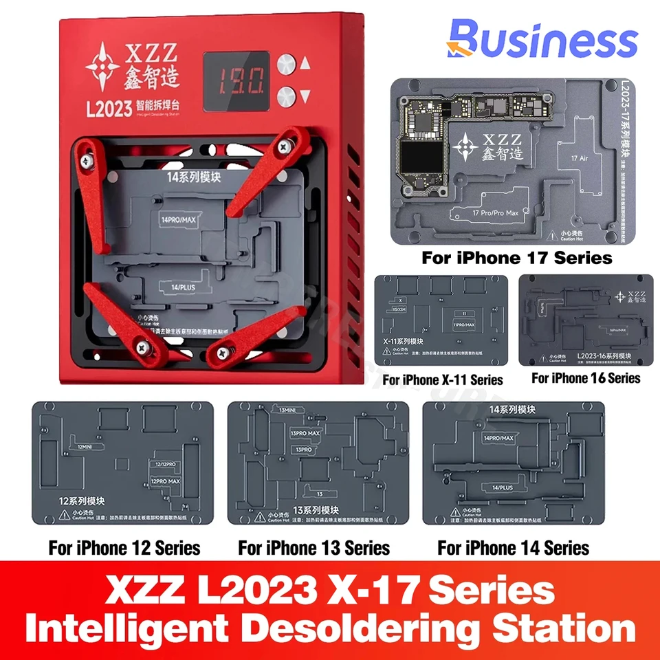 OI3oNページ Xinzhizao XZZ L2023 Preheater Desoldering Station for iPhone X