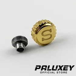 Stainless Steel Watch Crown (Big Size Gold)