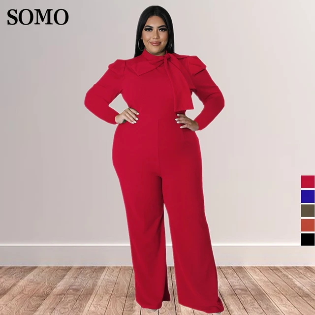 SOMO Plus Size Women Pullovers + Pants Solid Suit Wide Leg Pants Outfits  Loose Long Pants Two Piece Set Wholesale Dropshipping - AliExpress