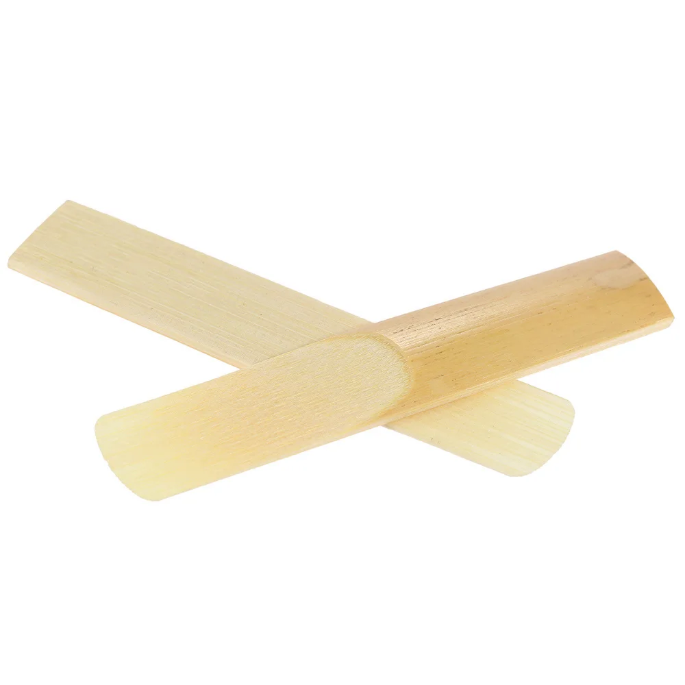Bamboo Reeds for Bb Tenor Saxophone Sax Accessories 10-pack Pieces Strength 1.5 and 3.0