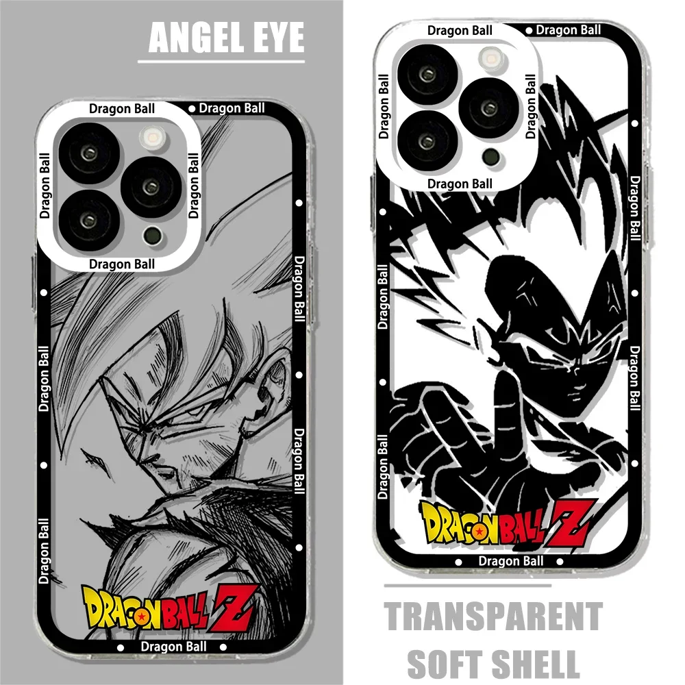 

Dragons Balls Z Phone Case For Samsung A71 A53 A50 A52 A52S A72 A71 A22 A20S A20 A30 A11 4G 5G Transparent Cover