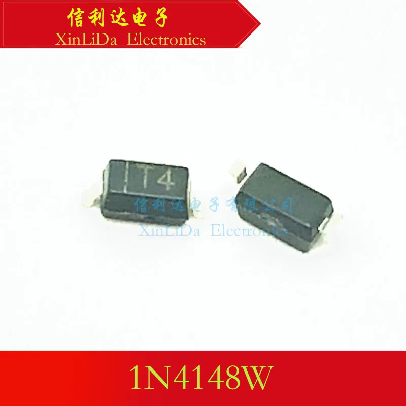1 N4148W 1 N4148 4148 Sod123 Il Codice Di Marcatura T4 Diodo Di Commutazione Nuovo E Originale