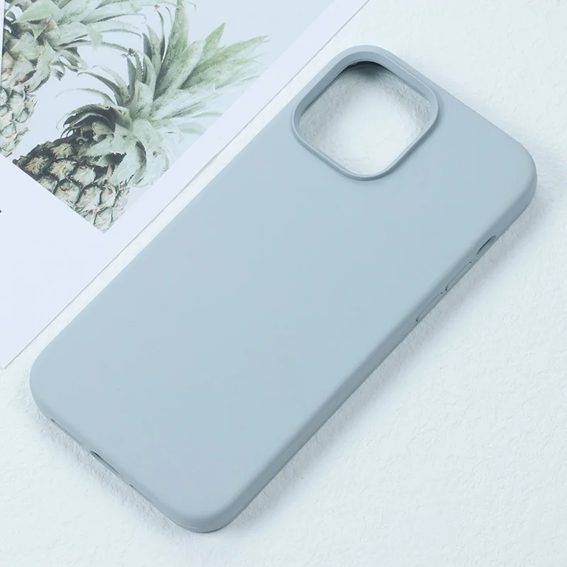 Liquid Silicone Phone Case - Enhanced Camera Protection & Full Coverage Bumper