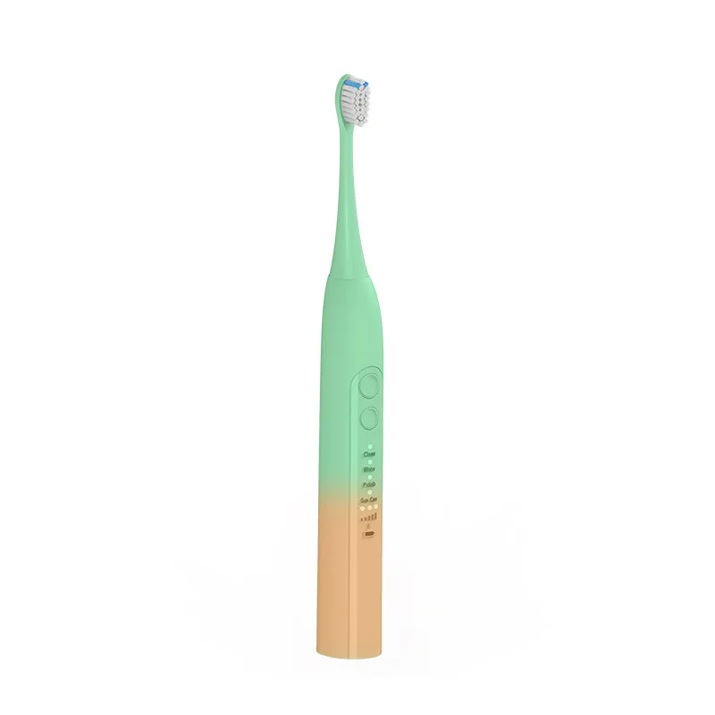 IPX7 2H Wireless Charging Toothbrush with Travel Case Dupont Soft Bristles Sonic Electric Holder Teeth Whitening 12 Modes Brush