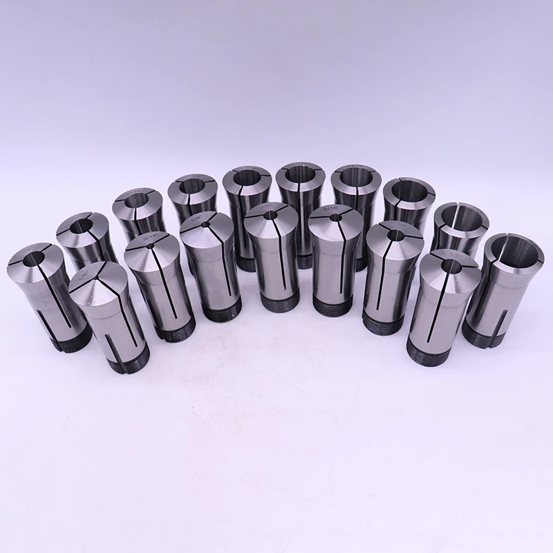 17PC 5C Collet Set,1/8, 3/16, 1/4, 5/16, 3/8, 7/16, 1/2, 9/16, 5/8, 11/16, 3/4, 13/16, 7/8, 15/16, 1 Inch, 1-1/16, 1-1/8 Promoti 4