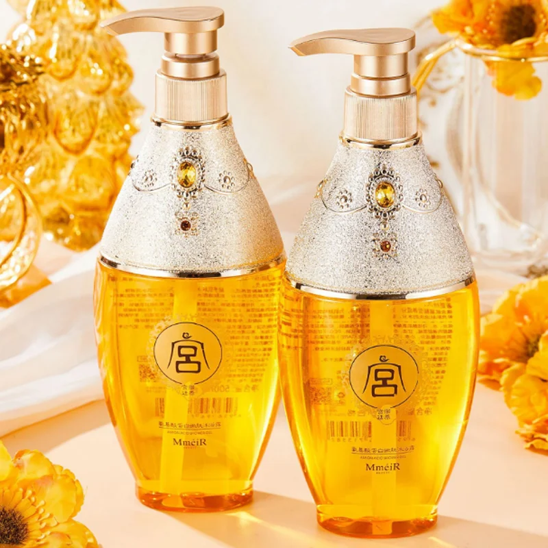 Description Picture 6 of itemAmino Acid Shampoo Shower Gel Oil Control Anti-Dandruff Shampoo Keratin Repairs Hair Balm Hair Care Perfume Fragrance Conditione