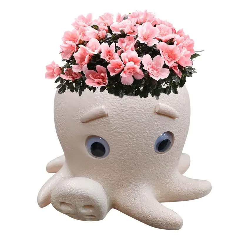 

Octopus Planter Pot Succulent Plant Pots Lovely Animal Flower Vase Home Decoration Cute Small Succulent Pots Plant Holder