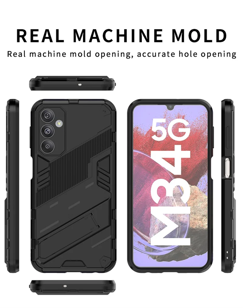 Magnetic Armor Phone Case for Samsung Galaxy M34 M54 M14 F14 A35 A55 A15 5G A05 A05S 4G Shockproof Stand Protection Back Cover S3624731f01a542e58dfec44e64bdf80cc