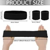 3Pcs Cotton Headbands Sweatbands Set for Running Cycling Yoga Sports Wristband Hairband Athletic Sweat Bands Moisture Wicking 5