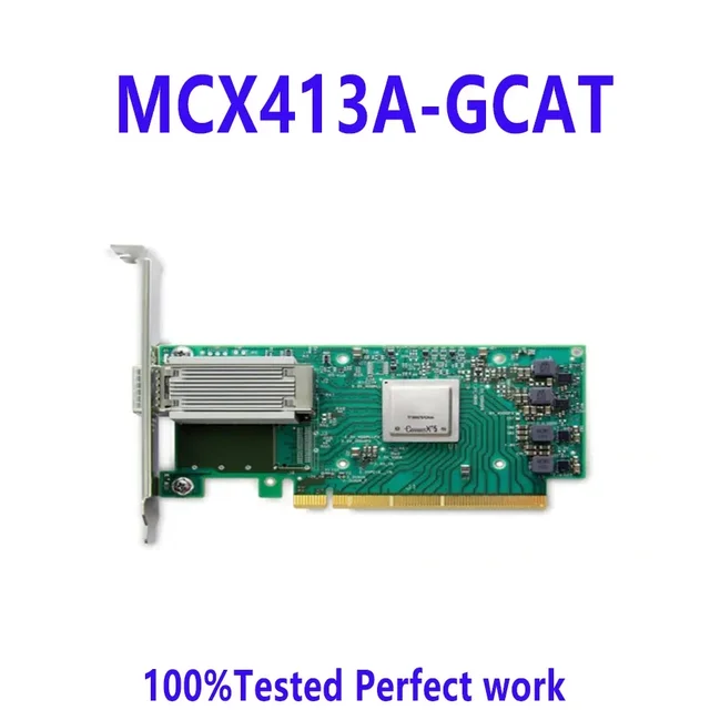 Сетевая карта Mellanox MCX413A-GCAT CommectX-4 Lx EN 50GbE Single-Pt PCIx8 1