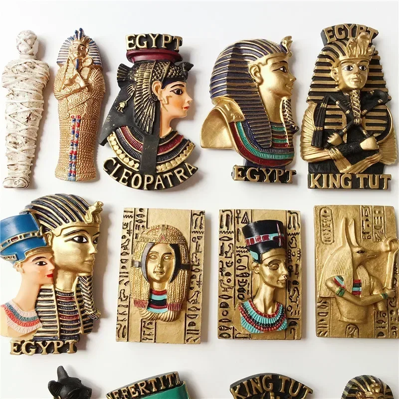 1 Pz, Magneti Da Frigorifero , , , , Piramidi Egizie, Souvenir Da   Adesivo Magnetico 3d In Resina Per Frigorifero G 601099570178711