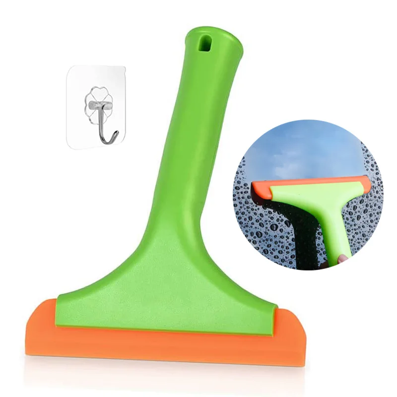 Non-Scratch Silicone Squeegee Car Wrap Tools Water Wiper Drying Blade Soft Window Squeegee Scraper For Windshield Glass Mirror