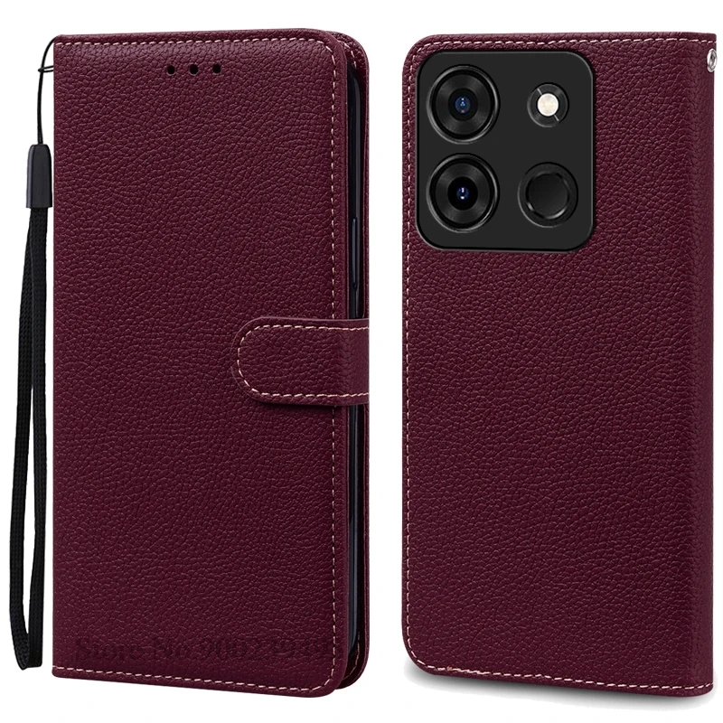 Luxurious Wallet Leather Flip Phone Cover and Case