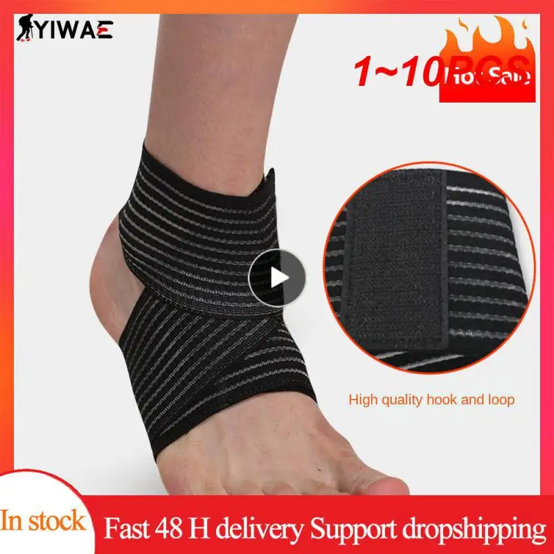 

1~10PCS With Good Stretchability Ankle Protection Ontrolling Elasticity Latex Silk Ankle Support Sturdy And Durable