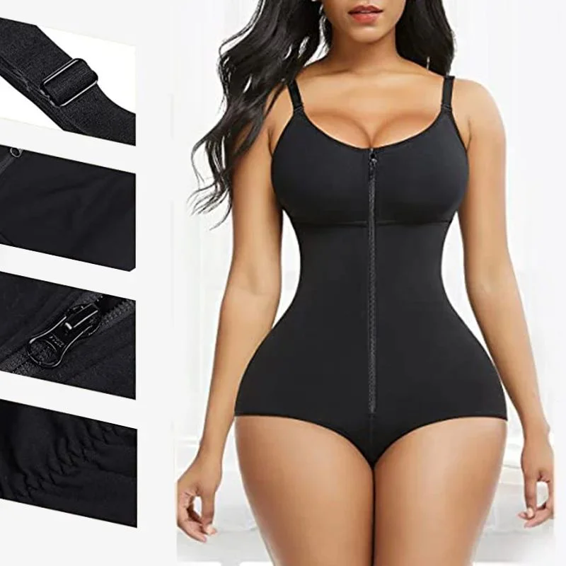 

Europe And The United States One-Piece Shapewear Waist Corset Hip Sling Bra Full Body Shaping Lifting Hip Tight One-Piece Suit