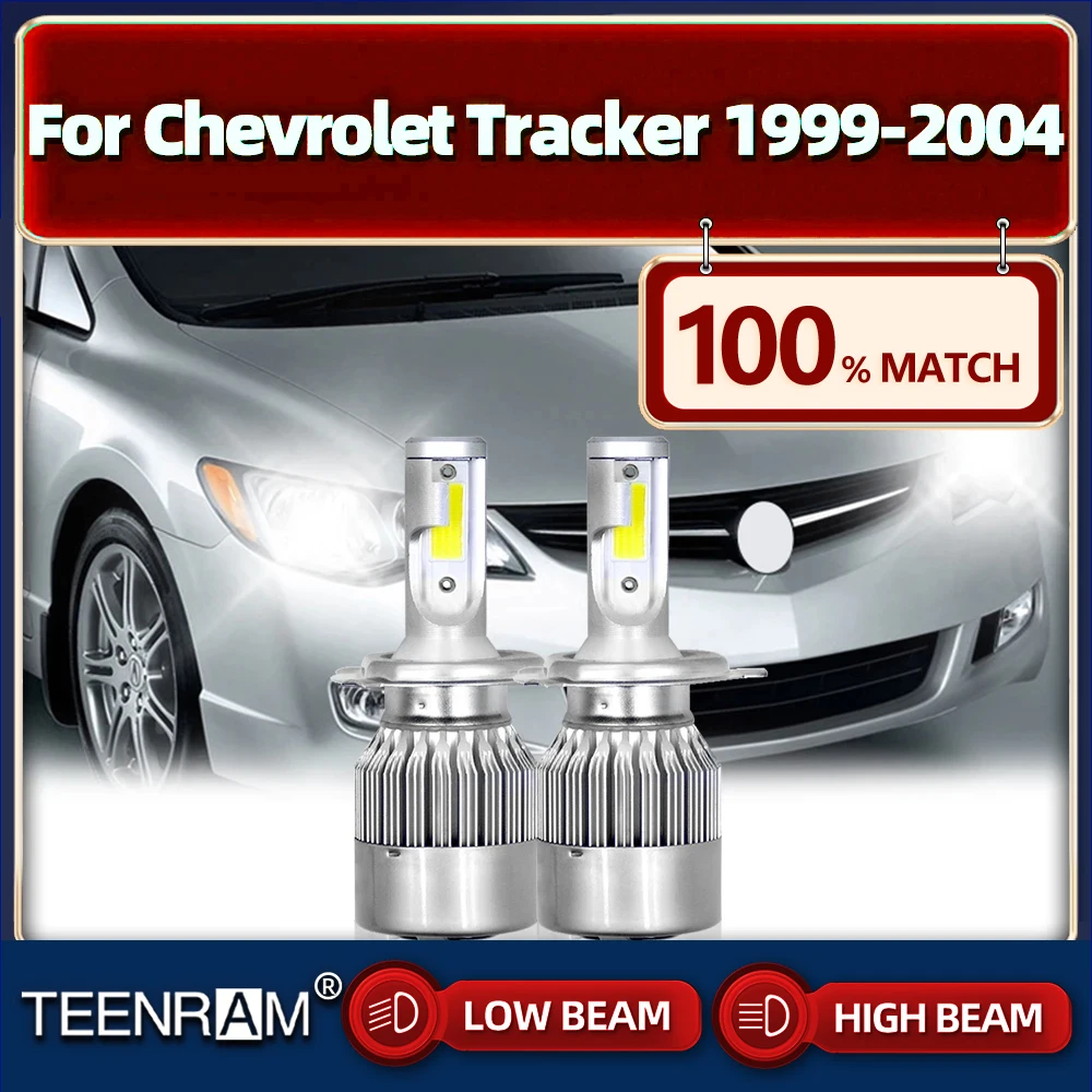 

H4 Led Car Light Bulbs Turbo Auto Lamp 6000K 12V CSP Chips Led Headlight For Chevrolet Tracker 1999 2000 2001 2002 2003 2004