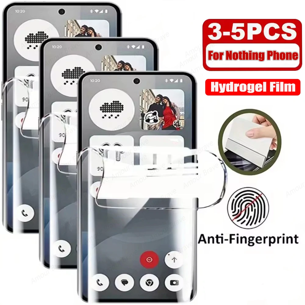 Apgo Protector De Pantalla Mate De Hidrogel Para Oppo A74, Película De Hidrogel, Flexible, TPU Suave Con Capa De Posicionamiento Fácil Instalación