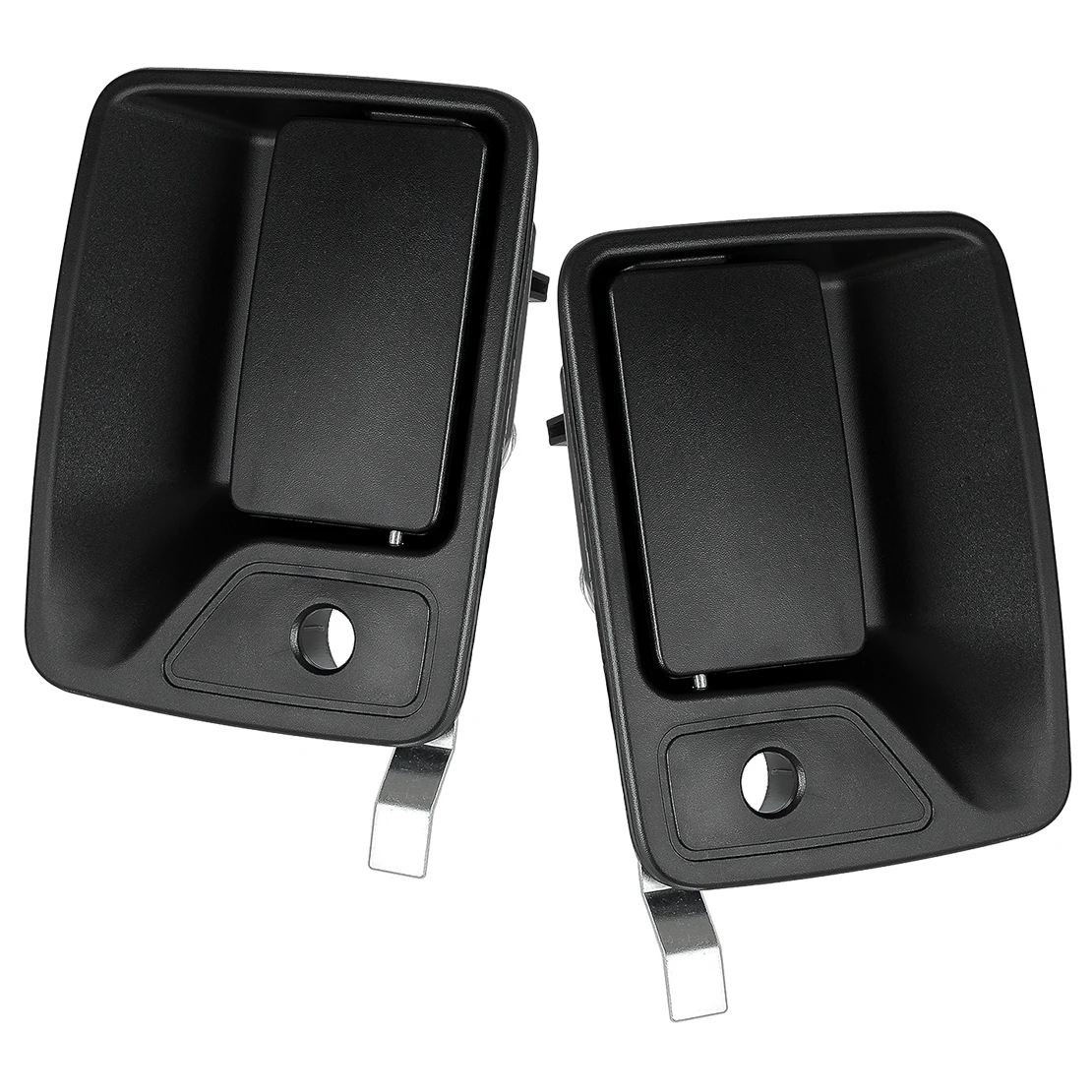 

Передняя левая и правая наружная дверная ручка, 1 пара, 7C3Z2522404AA 7C3Z2522405AA, подходит для Ford F150 Touring Explorer Lincoln Navigator