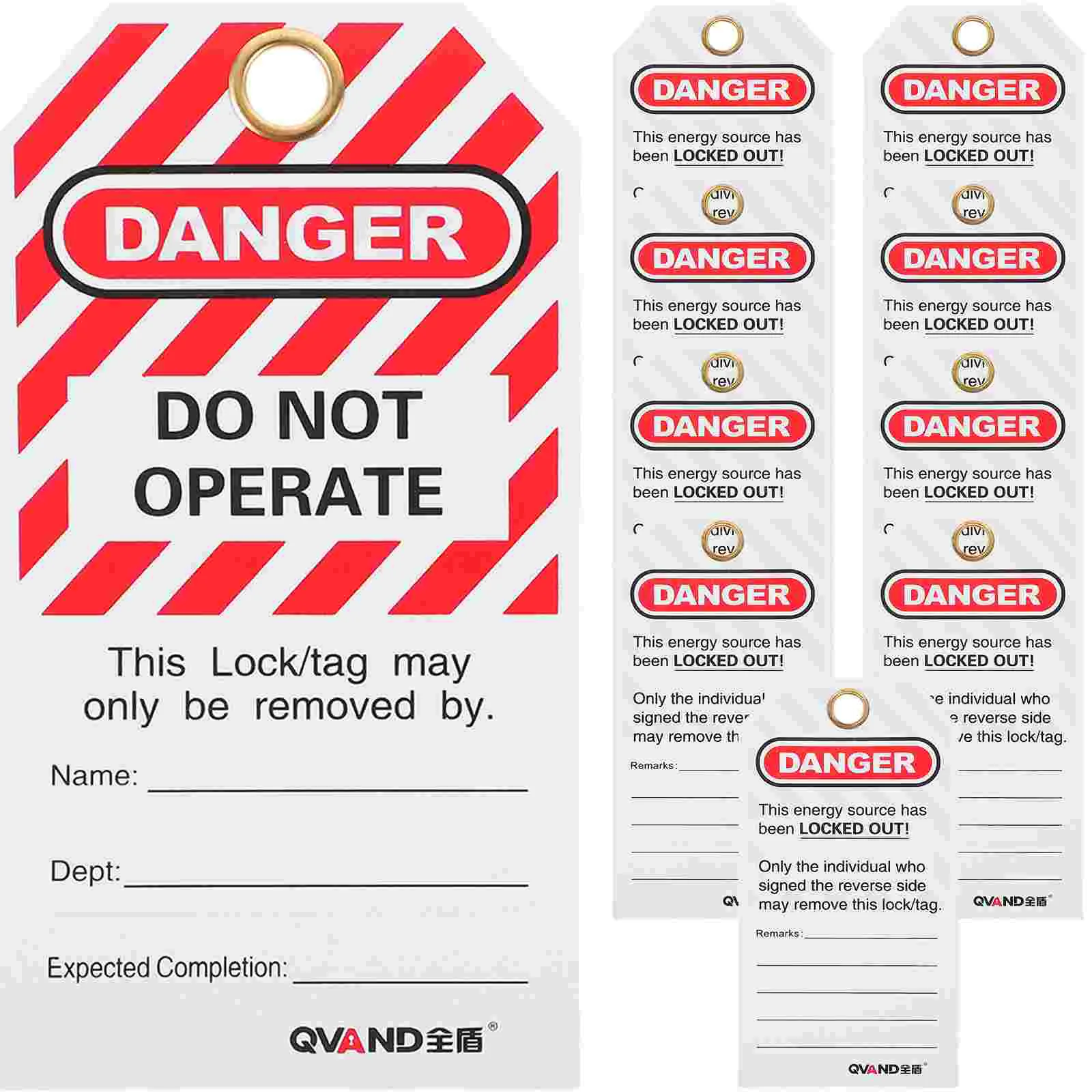 Рисунок 2 - подвесные блокировочные бирки