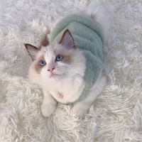 Cats Accessories Pets Warm Kittens Clothes for Winter Kitten Small Kitten Stuff Apparels Cooling Clothing Dog´s Sweater Vests 4
