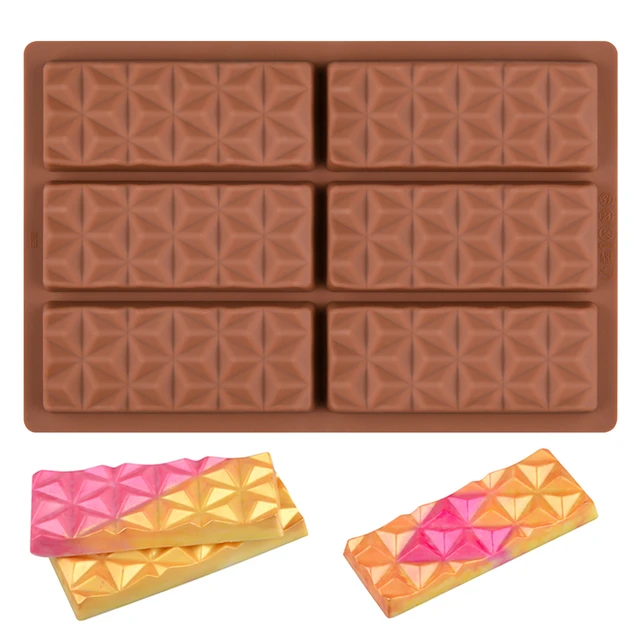 Biscuits Creative Candy Bar Cookie Kitchen Baking Accessories Waffle Chocolate  Molds Silicone Block Mould - Silicone Molds Wholesale & Retail - Fondant,  Soap, Candy, DIY Cake Molds