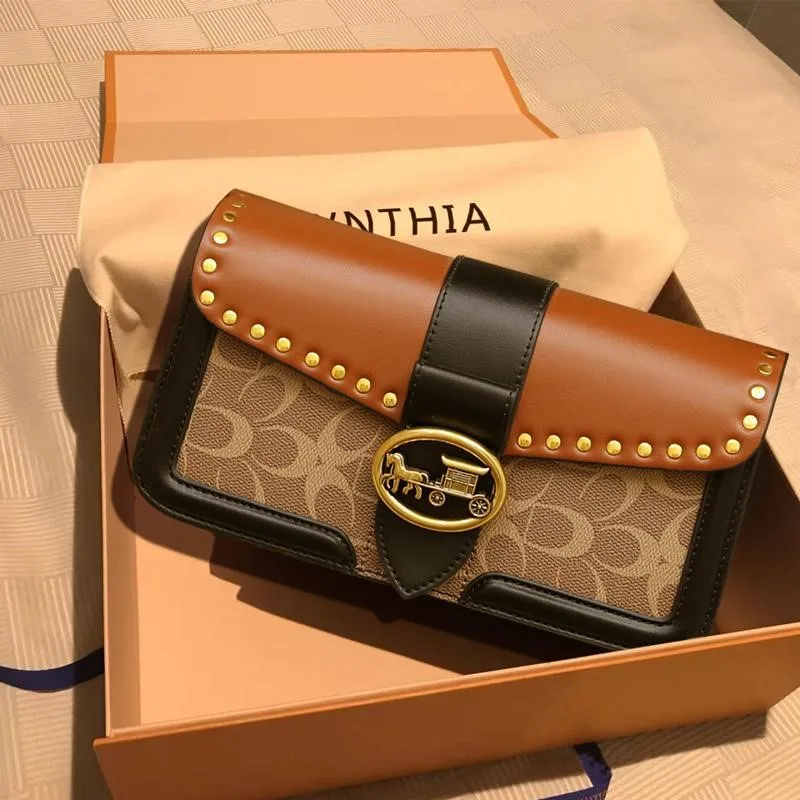 حقيبة نسائية 2025 حقيبة تحت الإبط ريترو جديدة الرا...