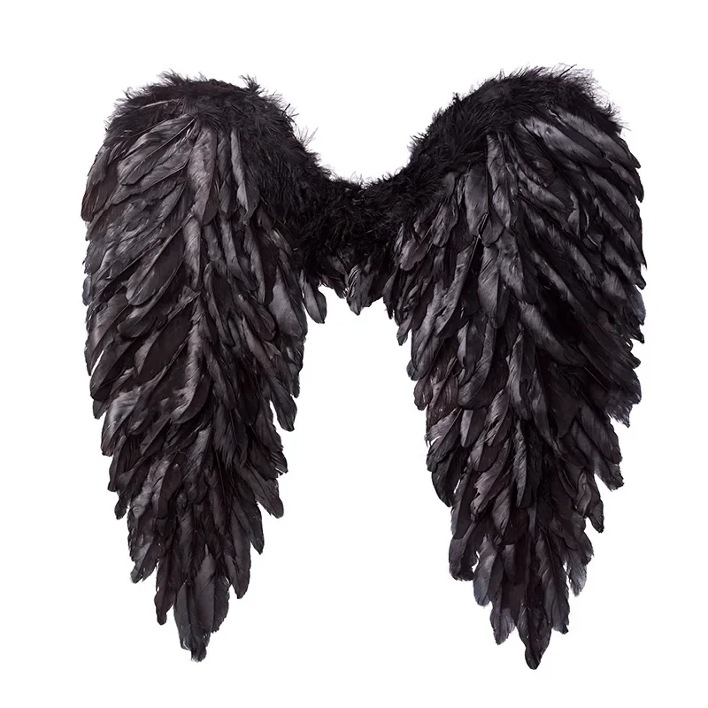 Anime Cosplay Props Anime Cosplay Accessories Halloween Fairy Wings Black Angel Wings Halloween Cosplay Costume Accessories