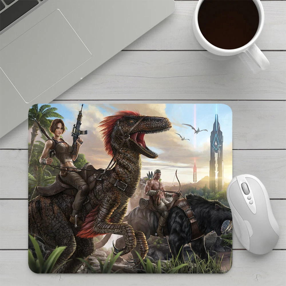 Ark Survival Evolved Small Gaming Mouse Pad Computer Mousepad Pc Gamer Mouse Mat Laptop Office Mausepad Keyboard Mat Desk Pad