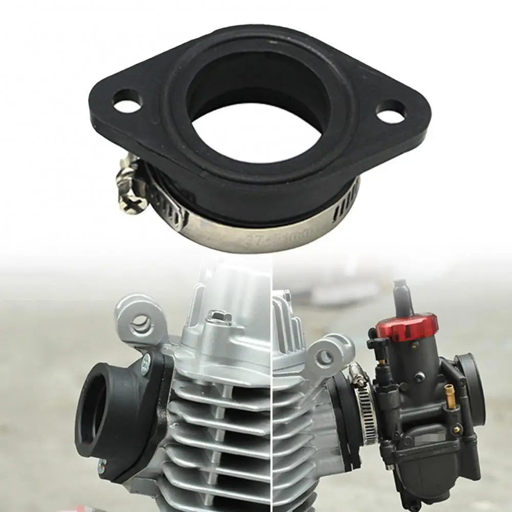 Intake Manifold Rubber Motorcycle Carburetor Interface Adapter For Pwk32 34mm Carburetor Parts