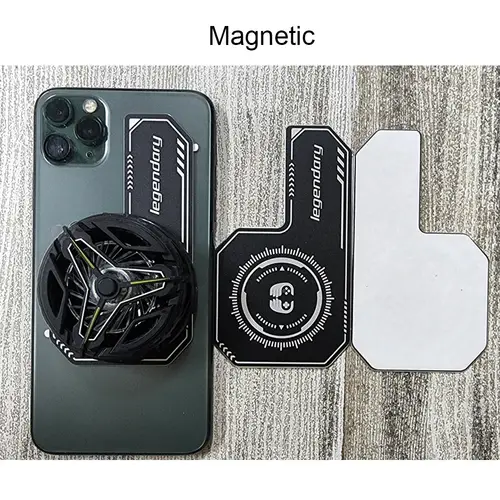 Cell Phone Cooler Plate Radiator Magnetic Radiating Sticker for Game Cooling Fans Heat Sink For IPhone/Samsung/Xiaomi - Image 7