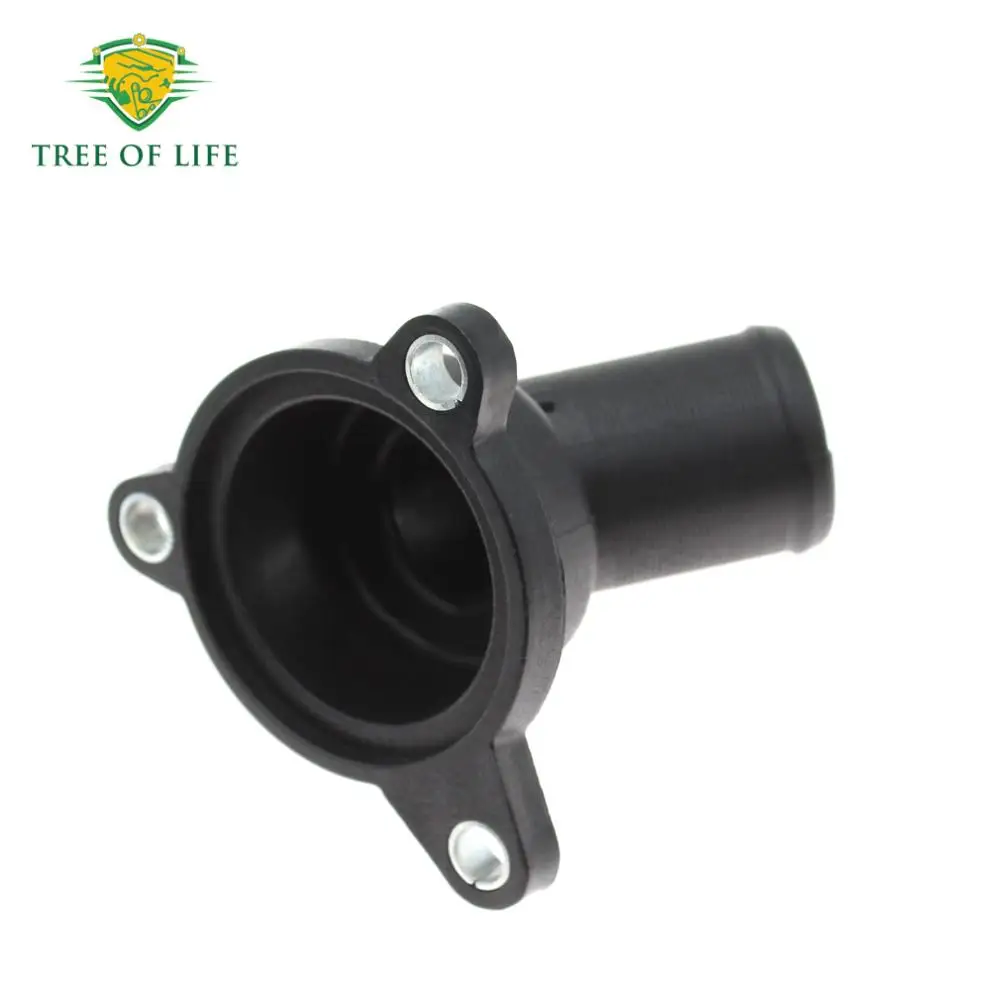 8200729683 Engine Thermostat Housing Coolant Flange Pipe For RENAULT LOGAN Mk2 KANGOO Sandero 1.6 2014- Dacia DOKKER LODGY 2012-