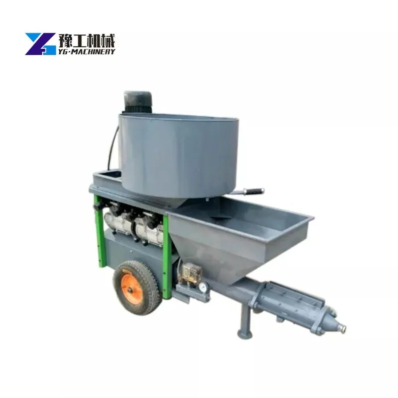 

High Pressure Cement Spray Plaster Machine Automatic Plastering Machine Wall Cement Mortar Spraying Machine