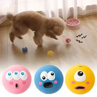 Pet Dog Toy Puppy Cat Sounding Toy Squeaky Dog Toys Pets Internective Toy Big Eyes Bouncy Dog Balls Toy Ball Pet Chew Balls Toy 1