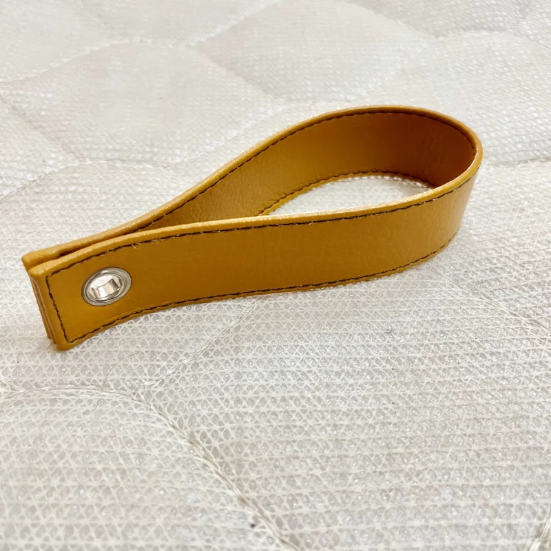 Car Trunk Straps Car Stylin Leather Tailgate Strap Rear gate strap 3D Emblem Lettering Fit for 500 595 sports car