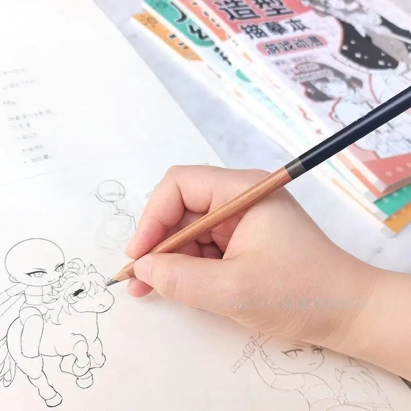 Libro tutorial sul disegno dei cartoni animati, guida passo-passo per principianti sul disegno dei personaggi, per studenti d'arte e appassionati - immagine 2
