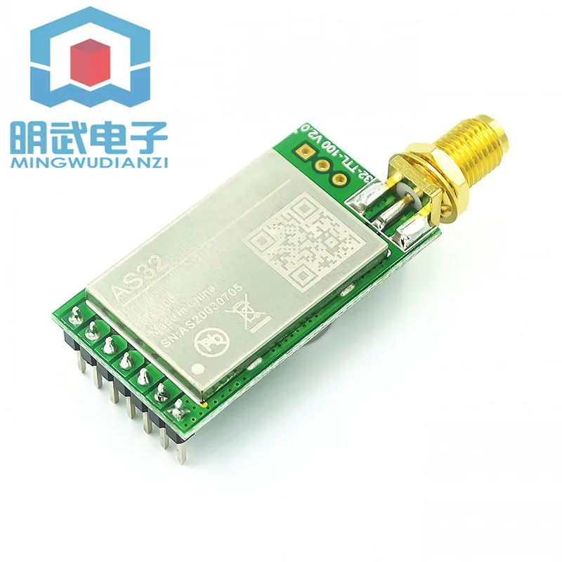 

SX1278/SX1276 wireless module | 433MHZ wireless serial port | LORA spread spectrum 3000 meters UART interface