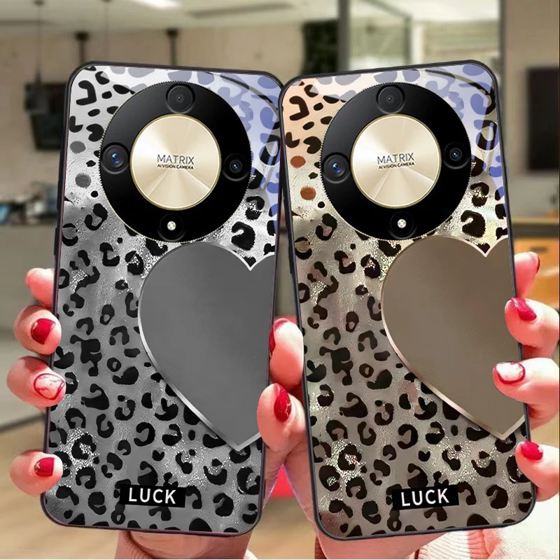 Speckled Love Tempered Glass Phone Case