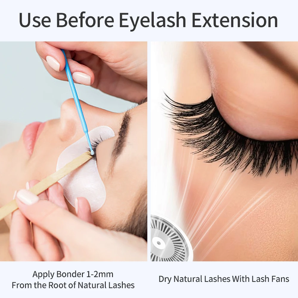 15ml Lash Super Bonder for Lash Extensions Korean Makeup Quick Drying Long Last Grafting Eyelash Glue Eyelash Super Bonder eyelash glue