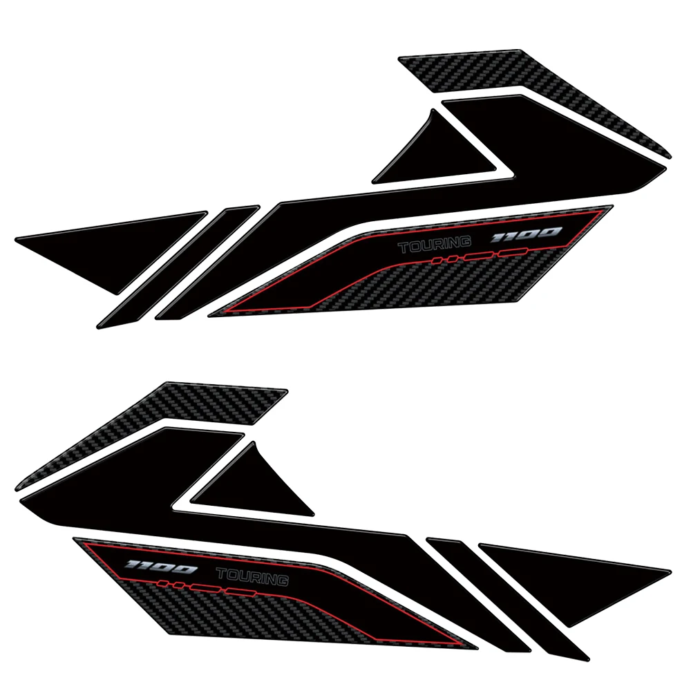 Motorcycle Fuel Tank Anti-Slip Protective 3D Gel Stickers Kit