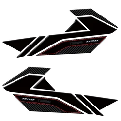 Motorcycle Fuel Tank Anti - Slip Protective 3D Gel Stickers Kit (Tank pad)
