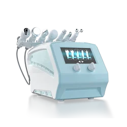 Professional 8 In 1 Small Bubble Beauty Instrument Cleansing Care Instrument Microdermabrasion Facial Beauty Machine